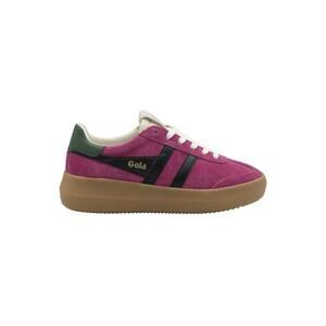 NEW GOLA women's athena sneakers in fucshia/ black/ evergreen/ gum